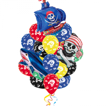 Букет «Пиратская вечеринка 2» из 28 шаров