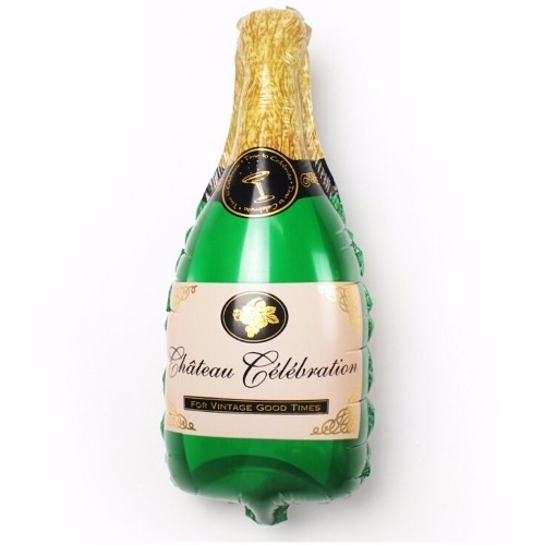 Фольгированный шар бутылка шампанского