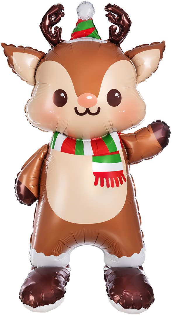 Шар Фигура 3D, Новогодний олень
