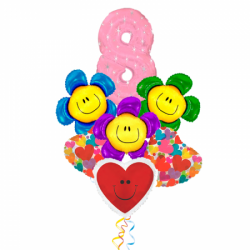 Букет из шаров на 8 марта