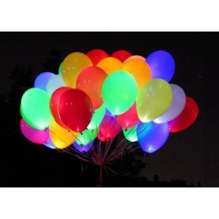 Композиции из светящихся шаров