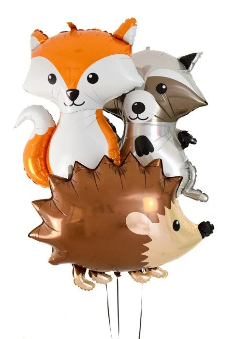 Композиция из 3 лесных жителей