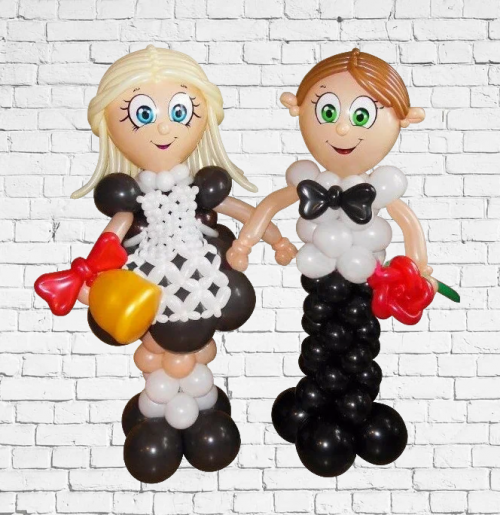 Фигуры из шаров на 1 сентября