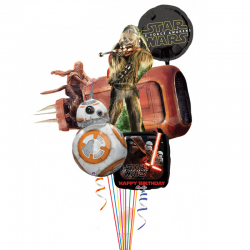 Шары Звездные войны на День Рождения